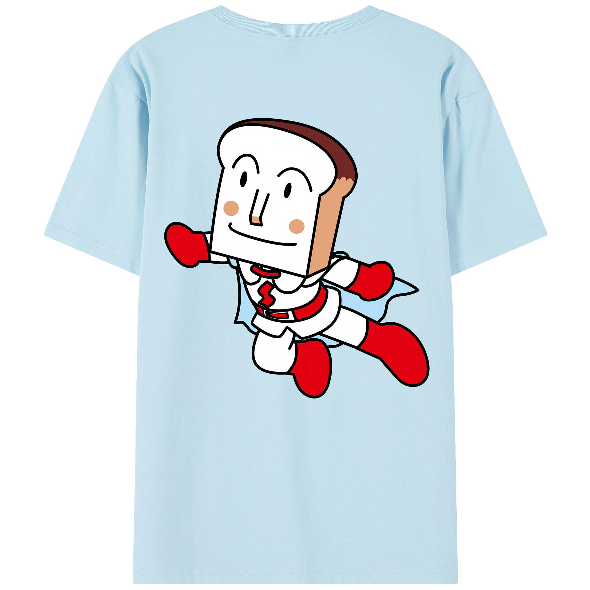（画像用） アンパンマン Anpanman 綿100％半袖Tシャツ（背面プリント）